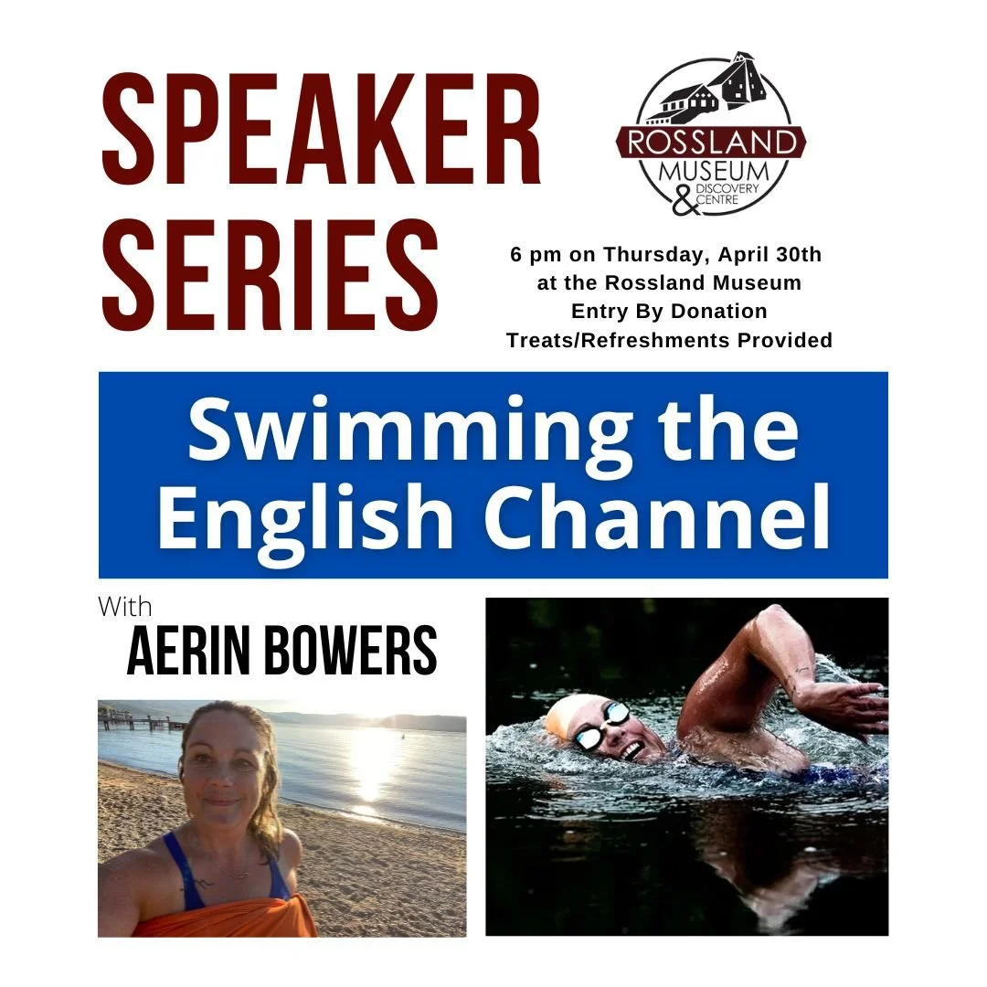 April Speaker Series with Aerin Bowers: Swimming the English Channel