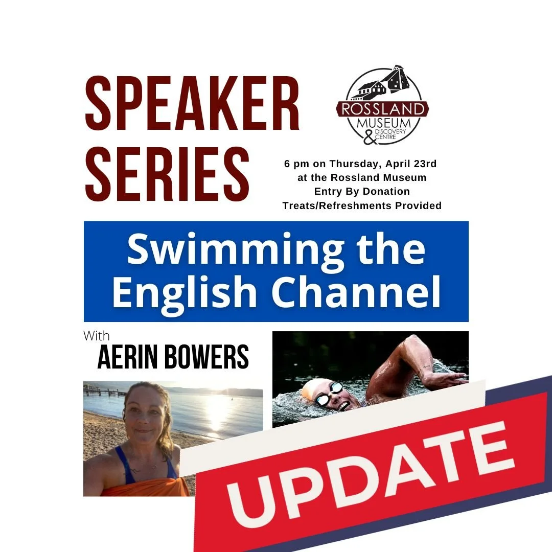 April Speaker Series with Aerin Bowers: Swimming the English Channel