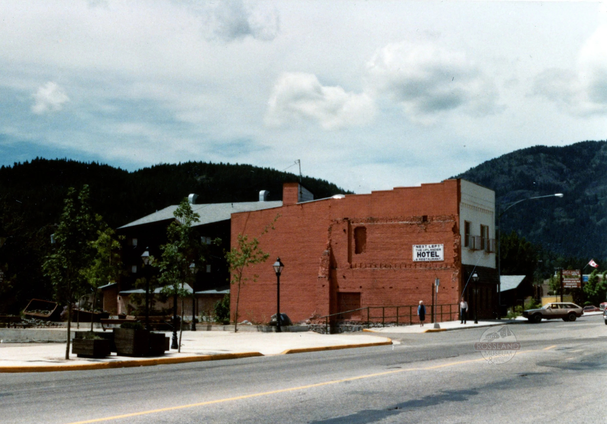 Burns Block side view