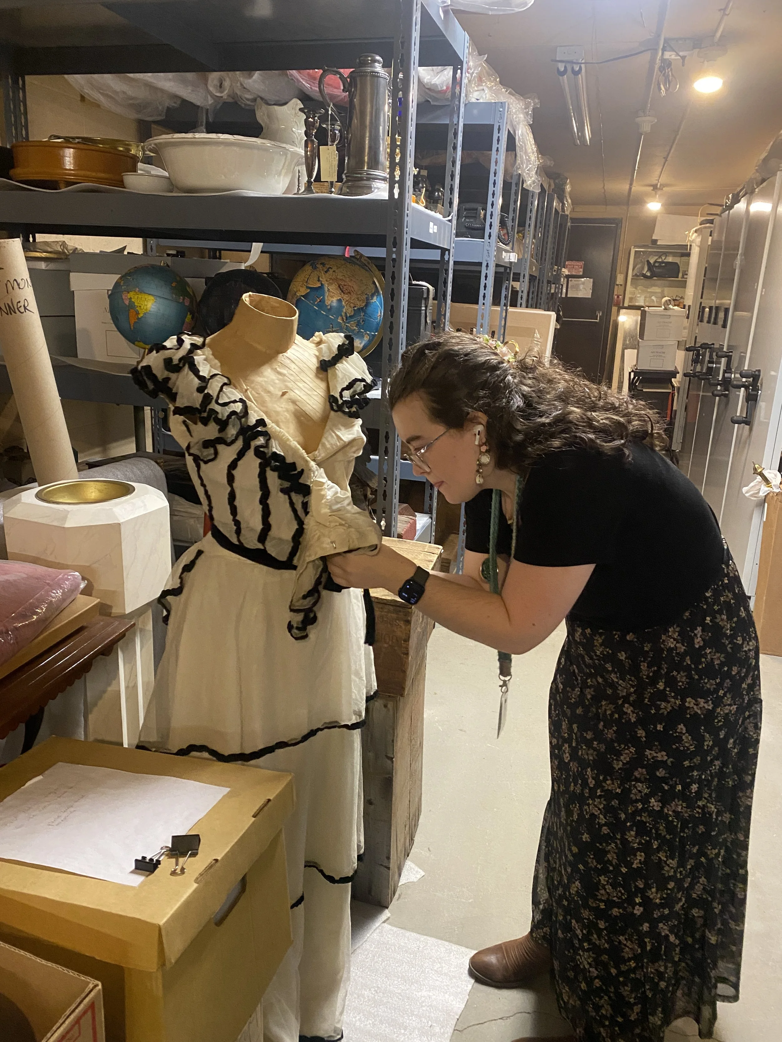 Behind the Scenes - Collections Assistant Brenna Campbell