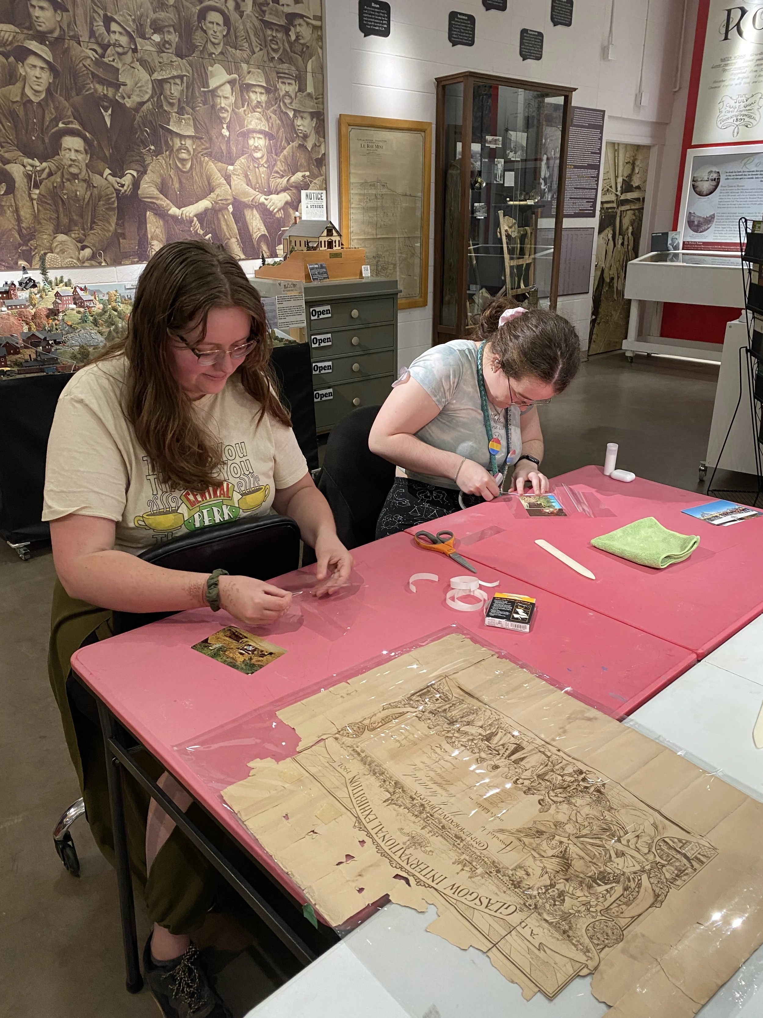 Student Paper Repairs &amp; Encapsulation Workshop