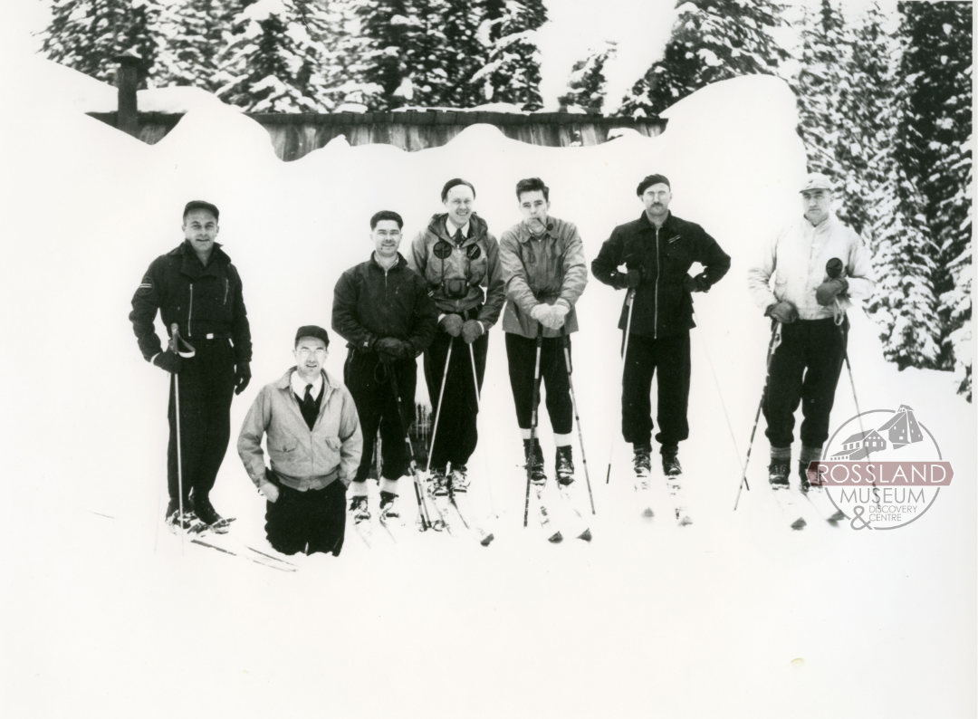 2292.0050: Paul Jones, Lloyd Williams, Harold Knight, Newt Robinson, Jack Nicholson, Tim Stanley, Ernie Mason, circa 1940s