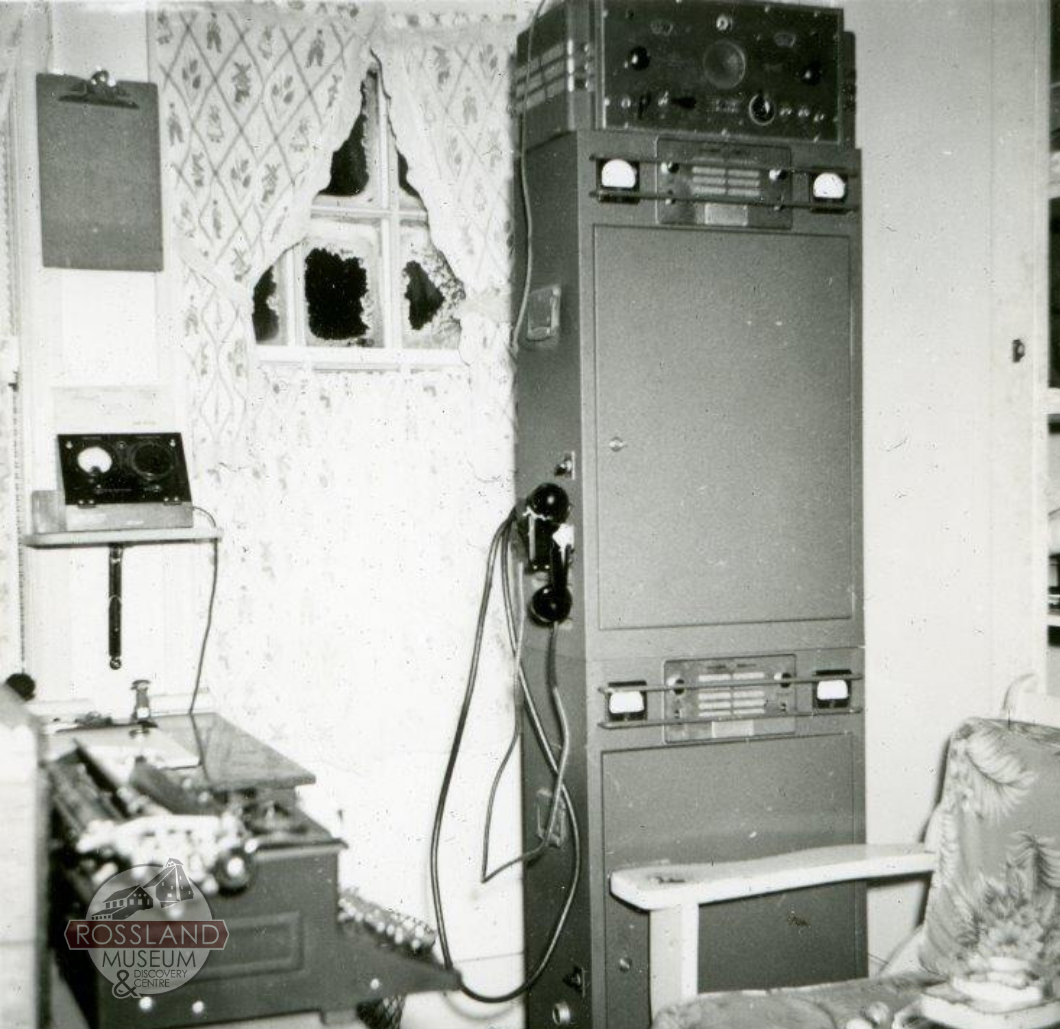 2334.0058: Electrical &amp; telephone room in Old Glory Weather Station