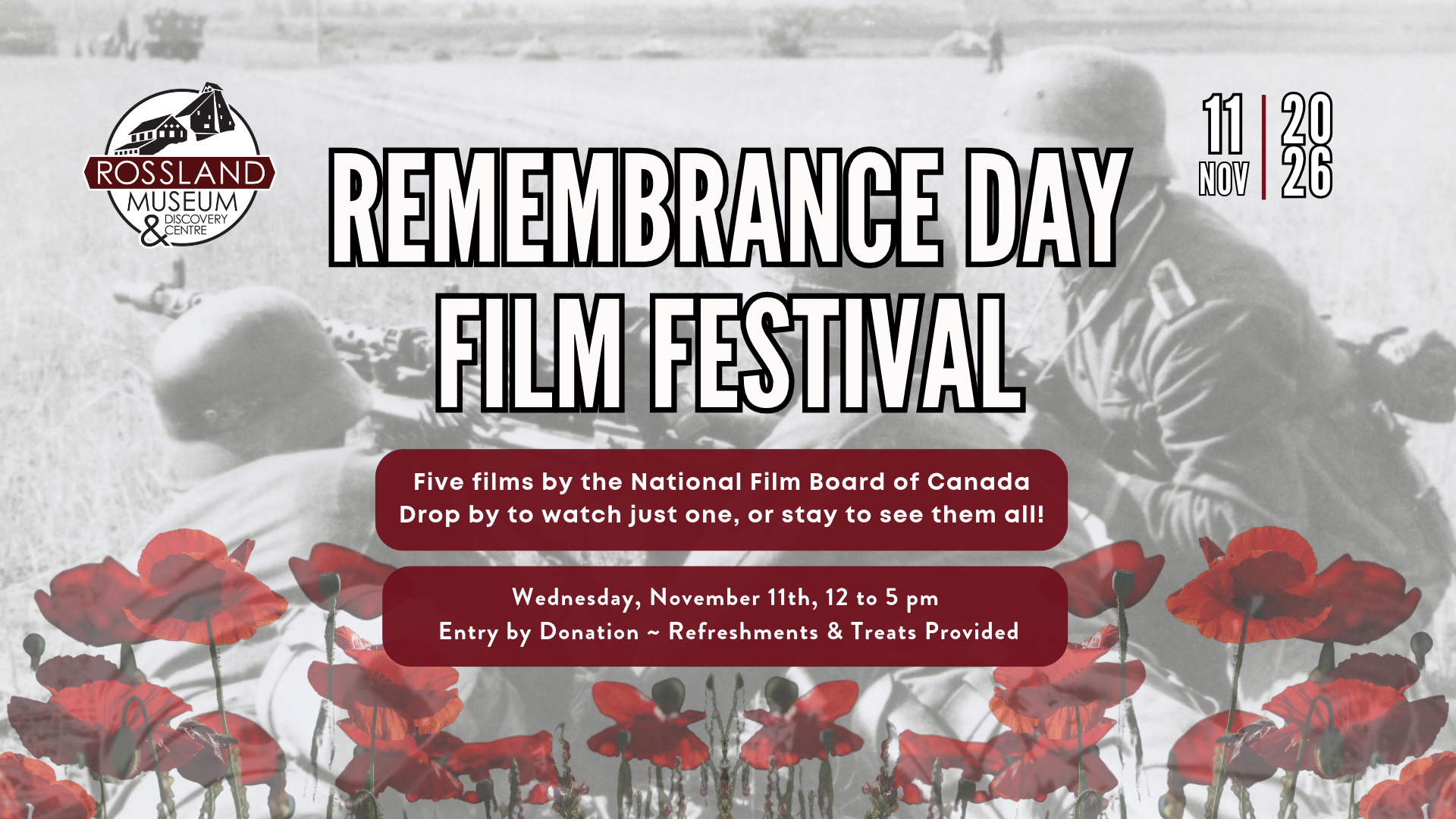 2026 Remembrance Day Film Festival