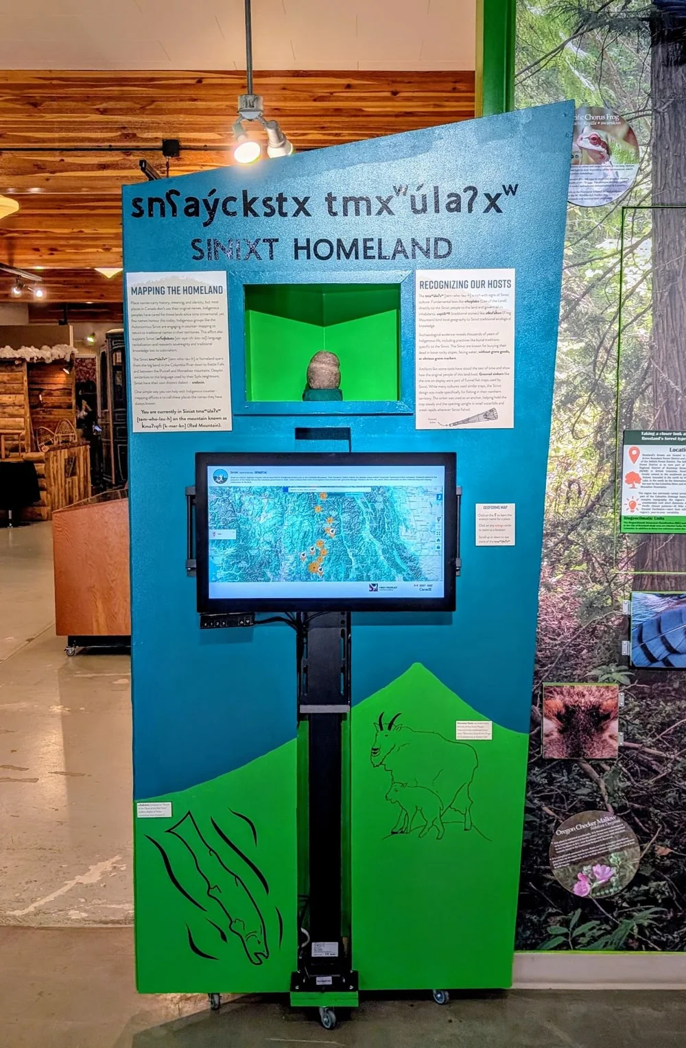 New Permanent Exhibit: Sinixt Homeland — Rossland Museum & Discovery Centre