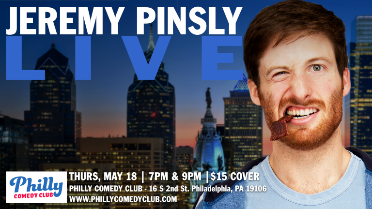 Headlining Philly Comedy Club 6/18
