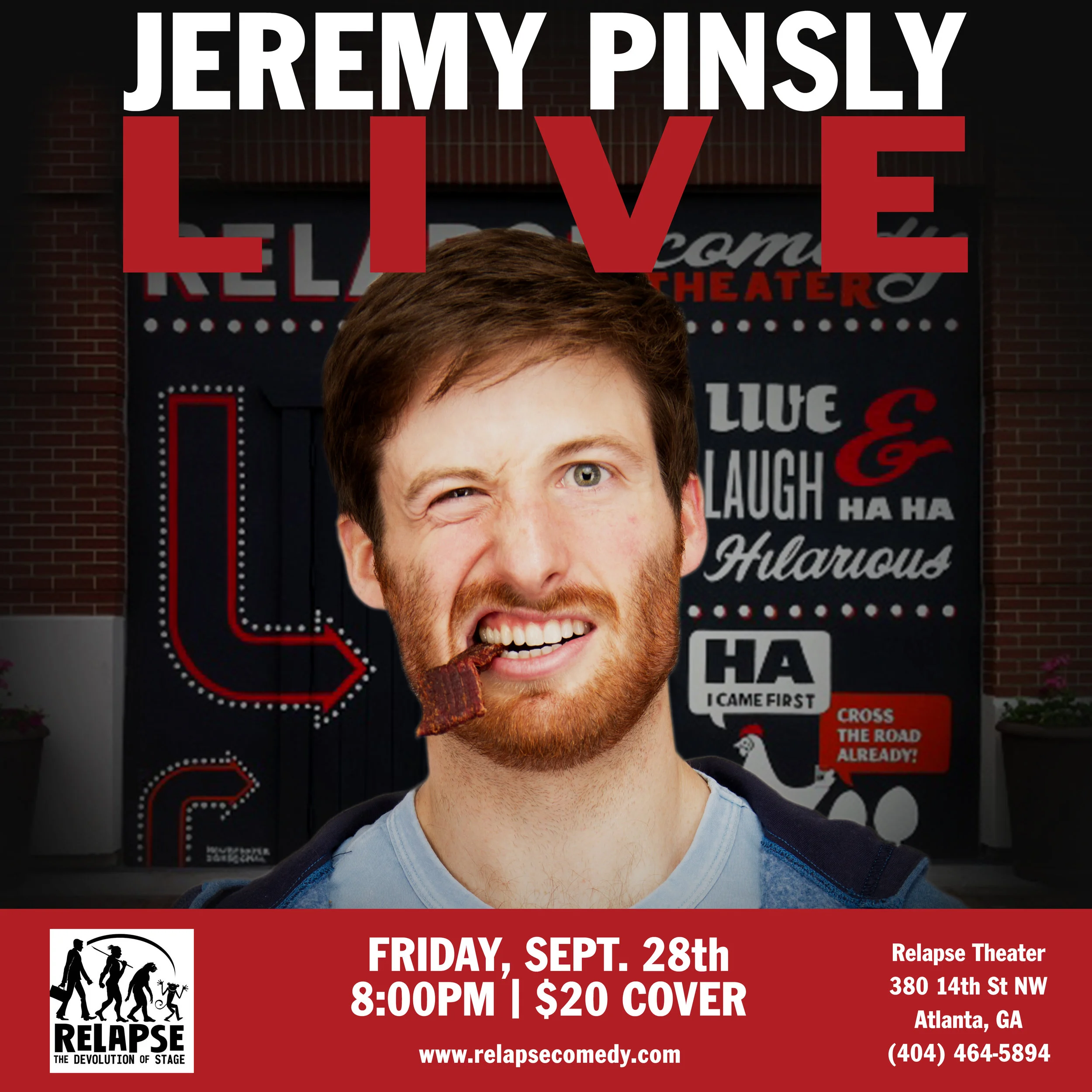Headlining The Relapse Theater in Atlanta 