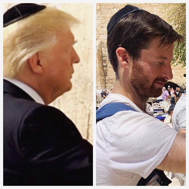 Who wore it better? #TheWesternWall #Israel