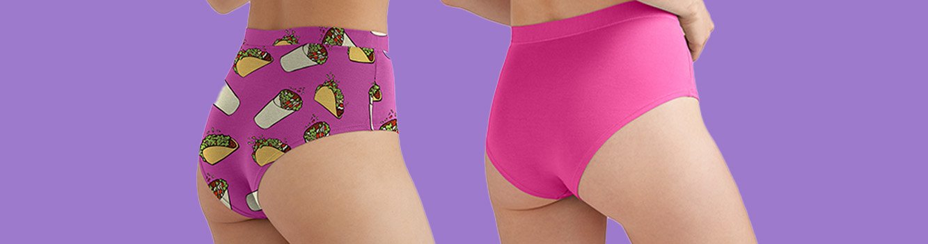  Women's Underwear Super Soft High Waisted Briefs