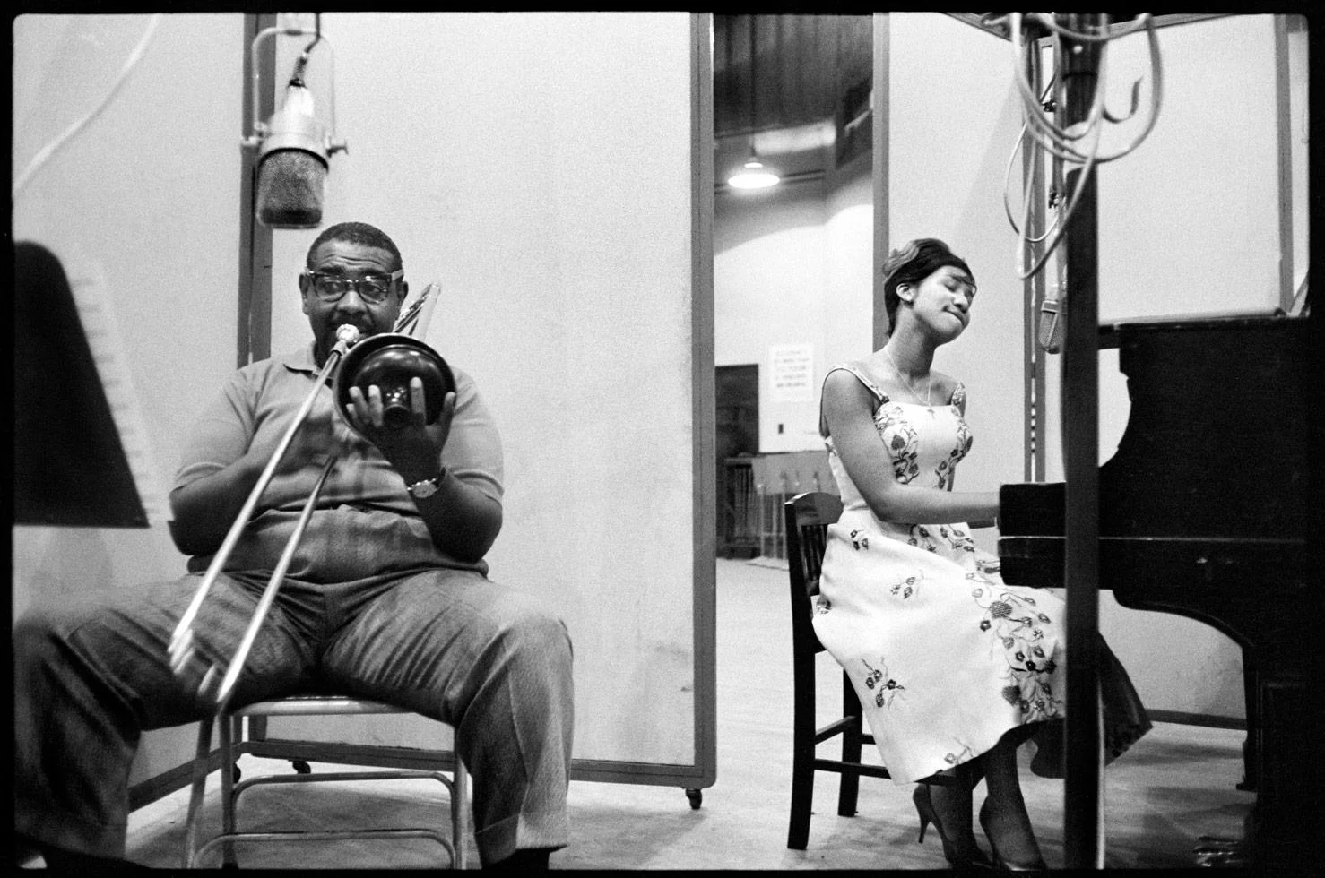 Aretha Franklin, New York City 1960 by Don Hunstein