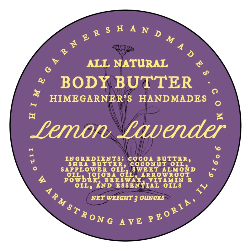 Lemon Lavender Body Butter