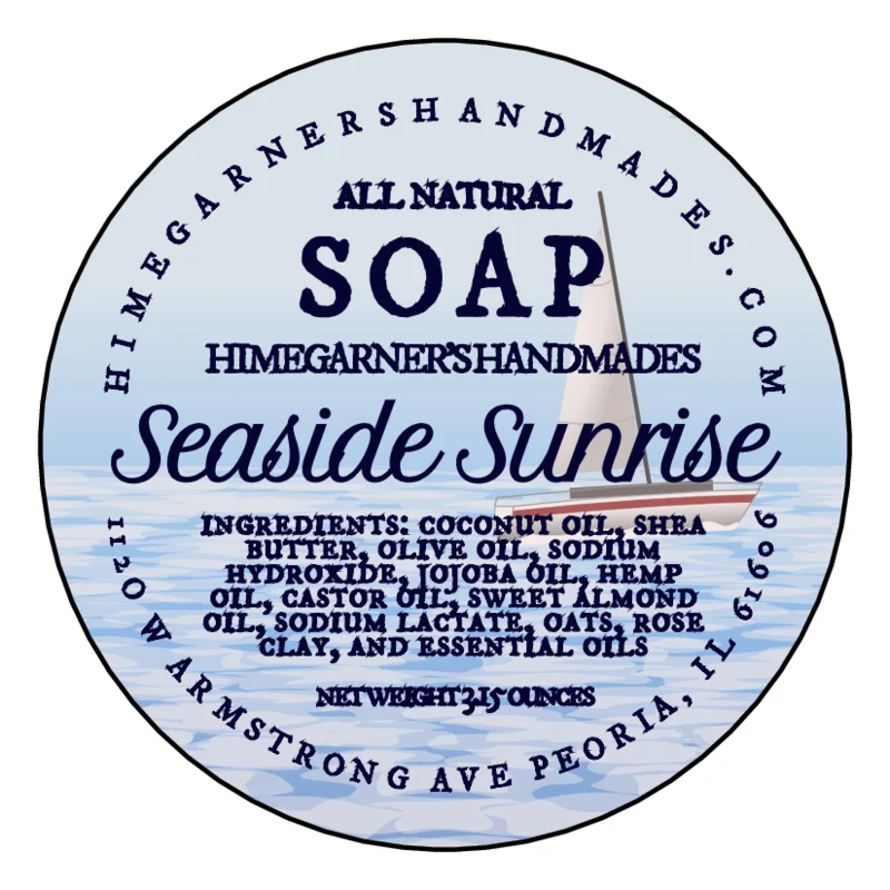 Sam's Seaside Sunrise Soap