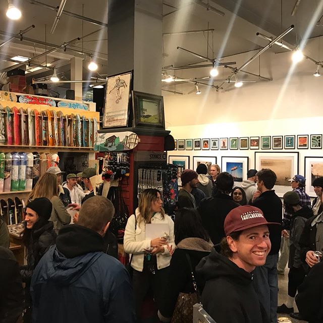 Thank you to everyone who joined the party last night @35thnorth for the latest installment of the @postcardsandpolaroids_show Great times! ❤️🎉🍻 #seattle #art #photography #postcardsandpolaroids #35thnorth #travel #design #polaroid #instantphotogra