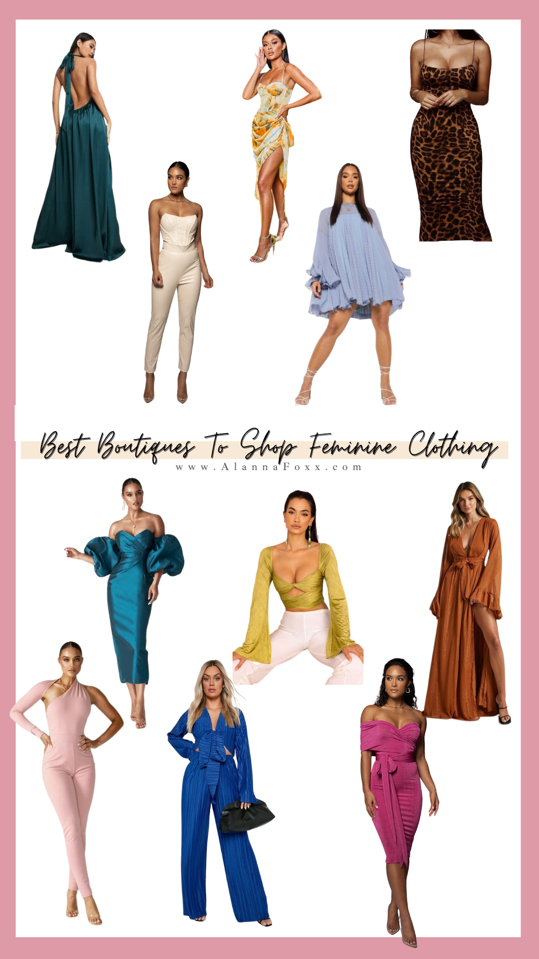 Best AFFORDABLE Feminine Clothing Stores! Elegant, Classic & Girly