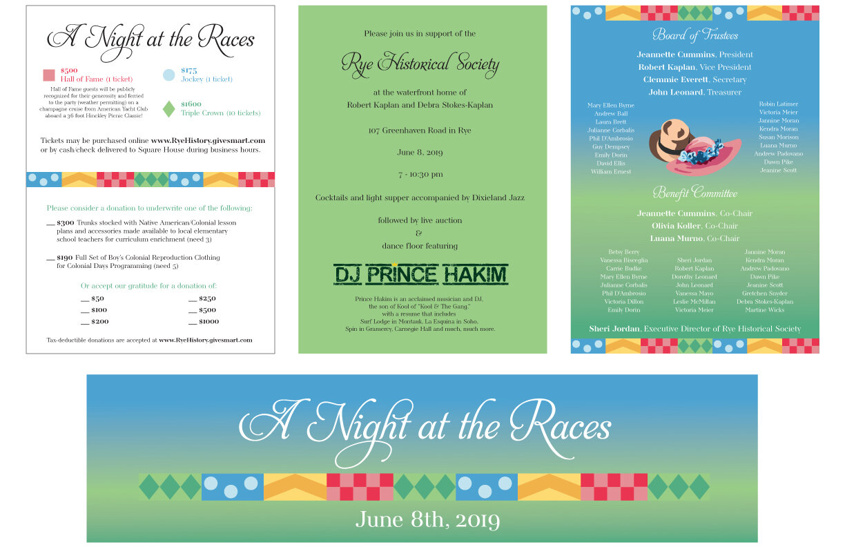 rye historical society spring gala invitation 2019