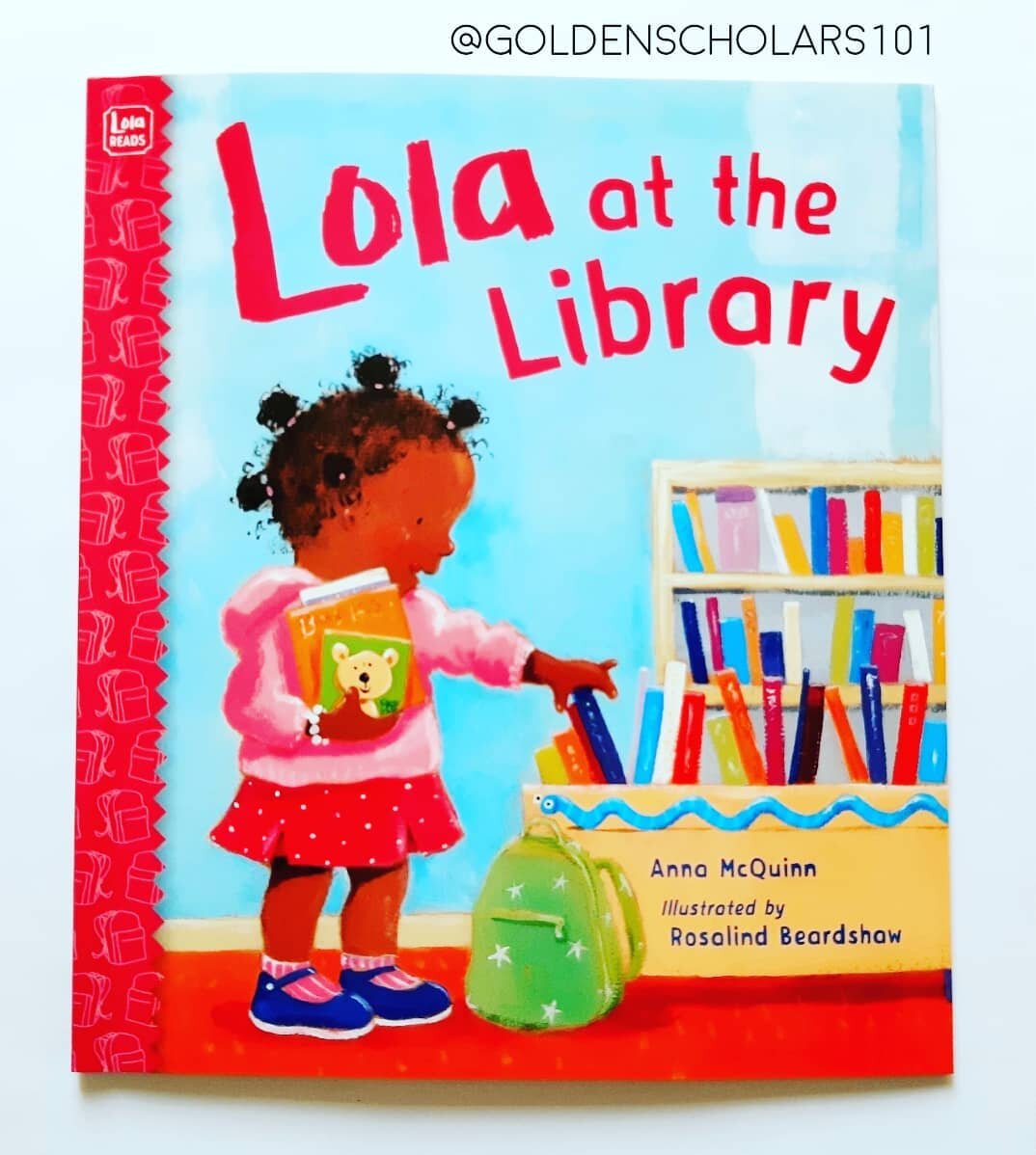 [ r o y a l ] &bull; What a cool place to be!
&bull;
&bull;
&bull;
Yesterday our Royal Readers took a special trip with Lola, in &quot;Lola at the Library&quot;, by Anna McQuinn, with illustrations by Rosalind Beardshaw (@rosalindbeardshaw)!
&bull;
A