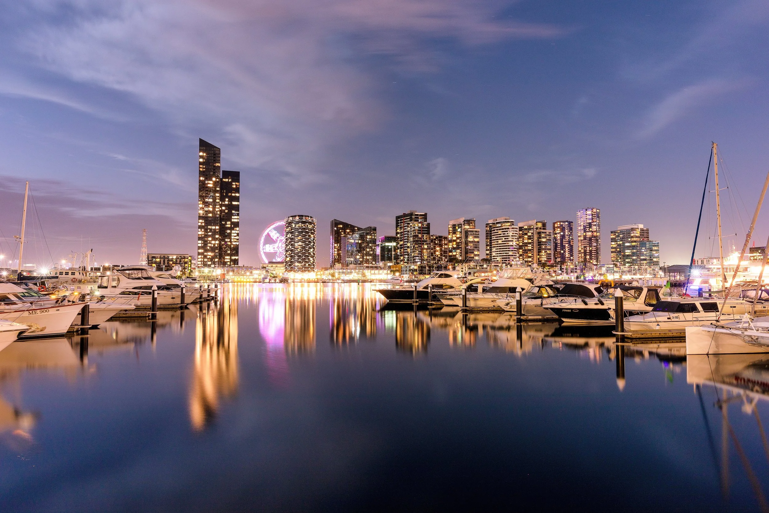 Blue Hour at Docklands