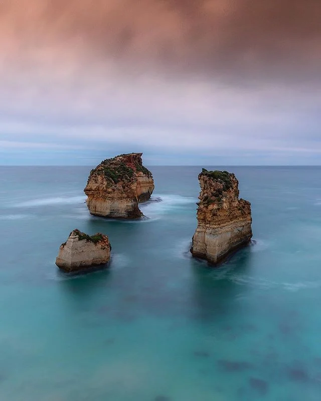Just outside Warrnambool are these amazing sea stacks. Sunset was a bust and it started raining to add to the fun but it was still awesome to be out shooting. Thanks again for showing us around @craig_richards_photography