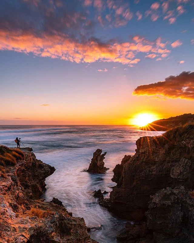 My girl @elleidau doing her thing capturing another epic sunset. See her latest post for the image she was taking when I got this 😀😀😀