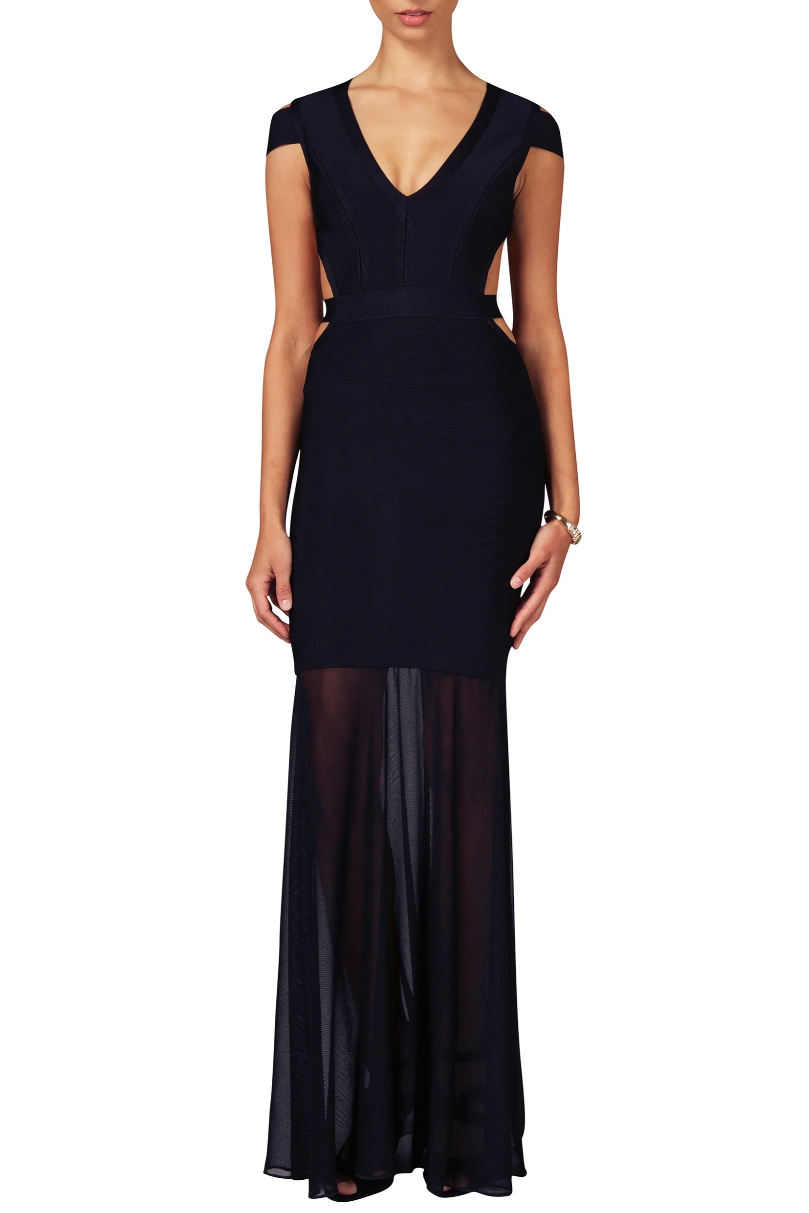 black-cutout-gown-mesh-backless-sexy-prom-bandage-dress-herve-ledger-front.jpg