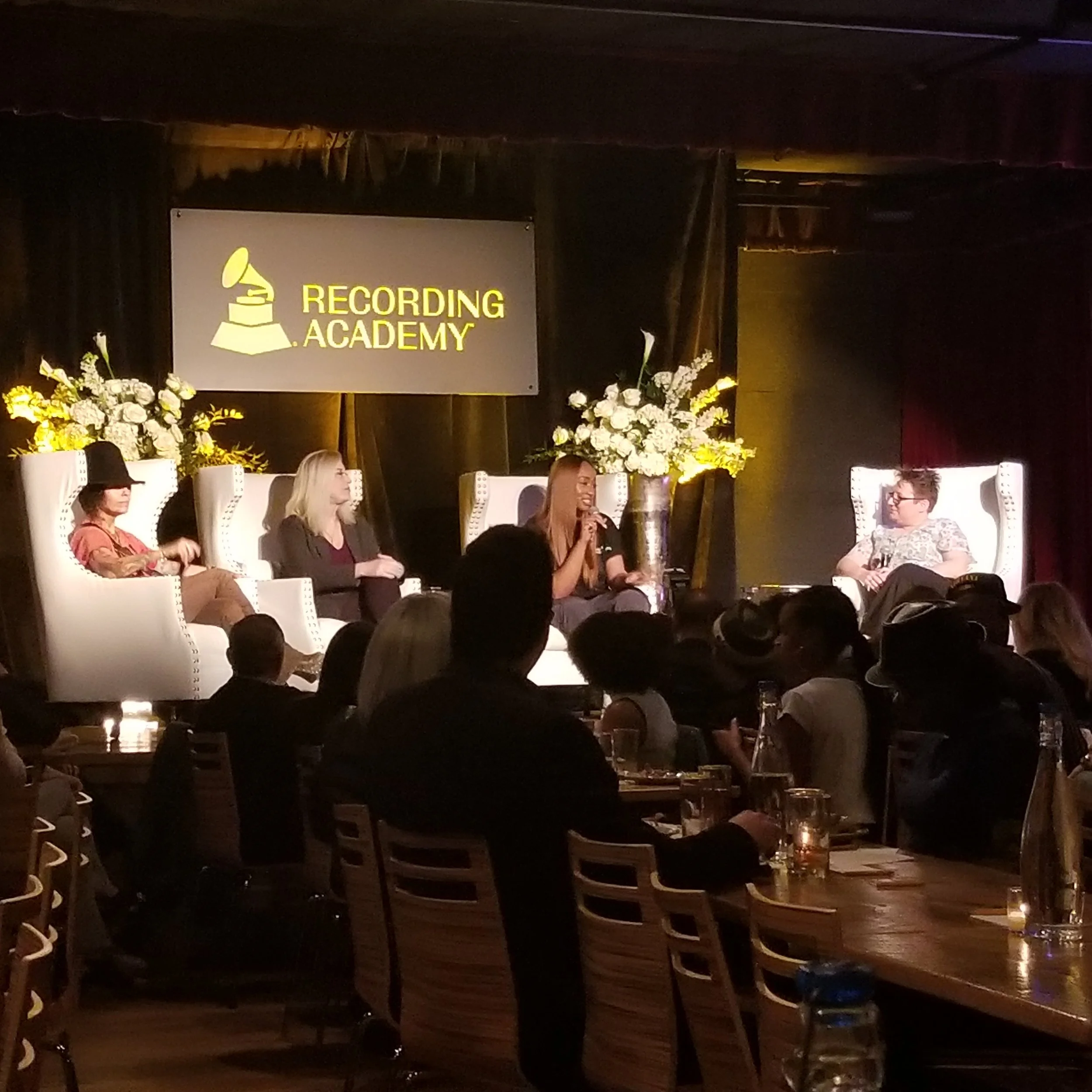 Women in Music Recording Academy Event - Linda Perry, Sylvia Massy, TRAKGIRL, and Michelle Mancini (Moderator)