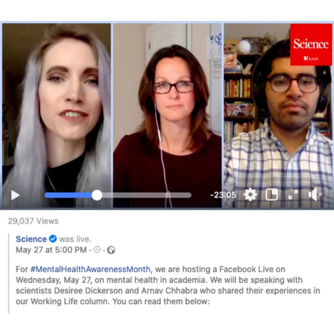 Science Facebook Live - Mental Health Awareness Month
