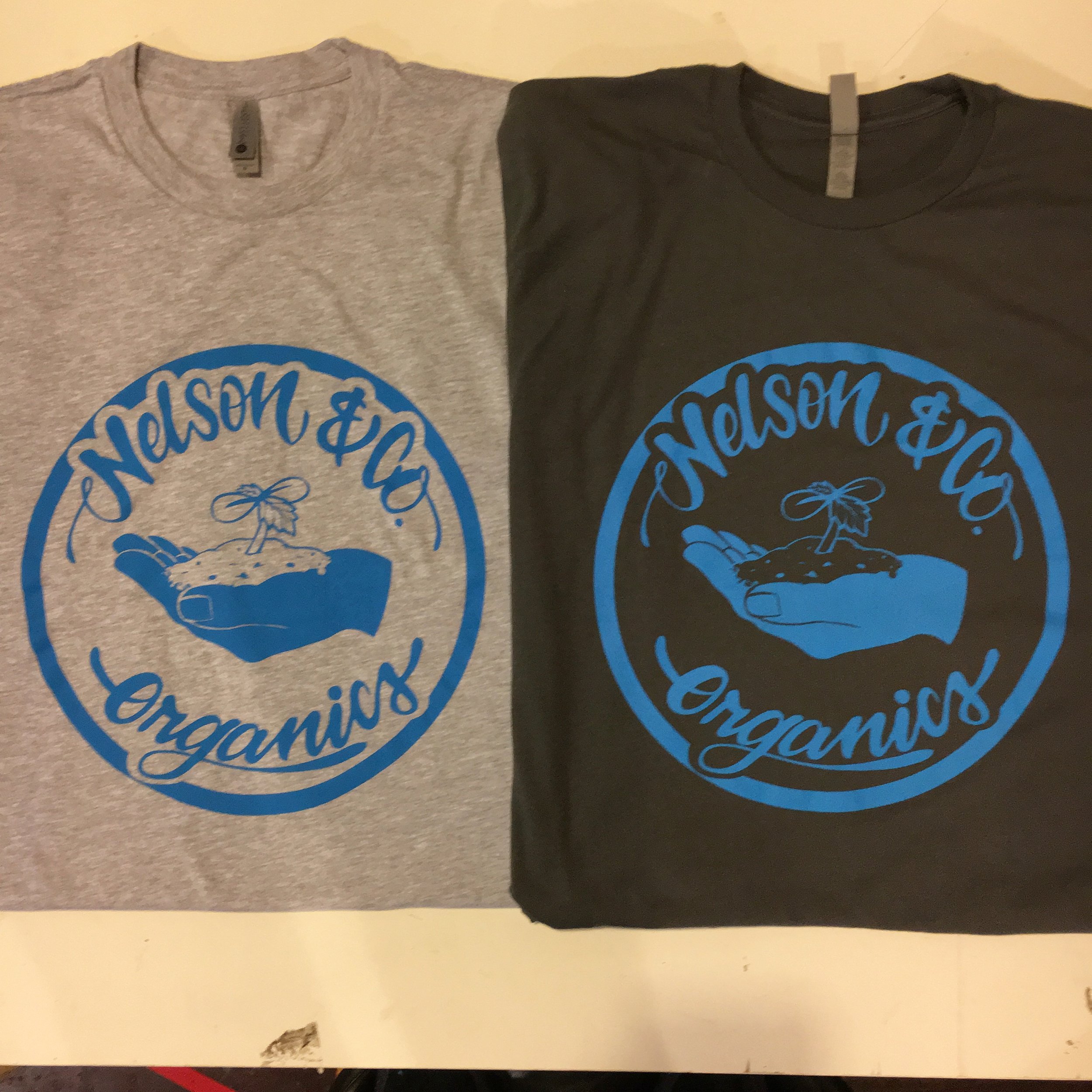  1 color print for Nelson &amp; Co. Organics from Portland, OR 