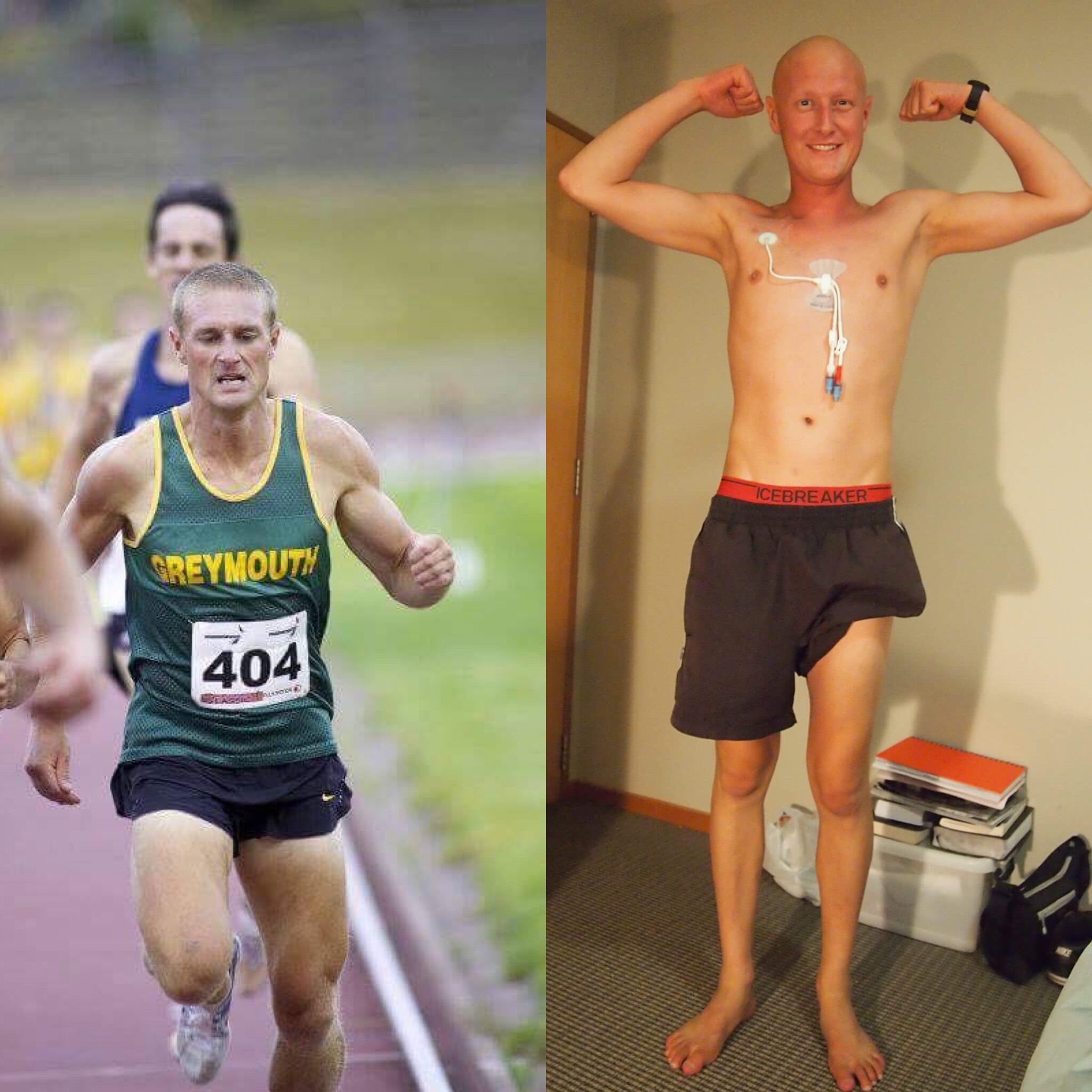 Josh Komen, athlete and battler
