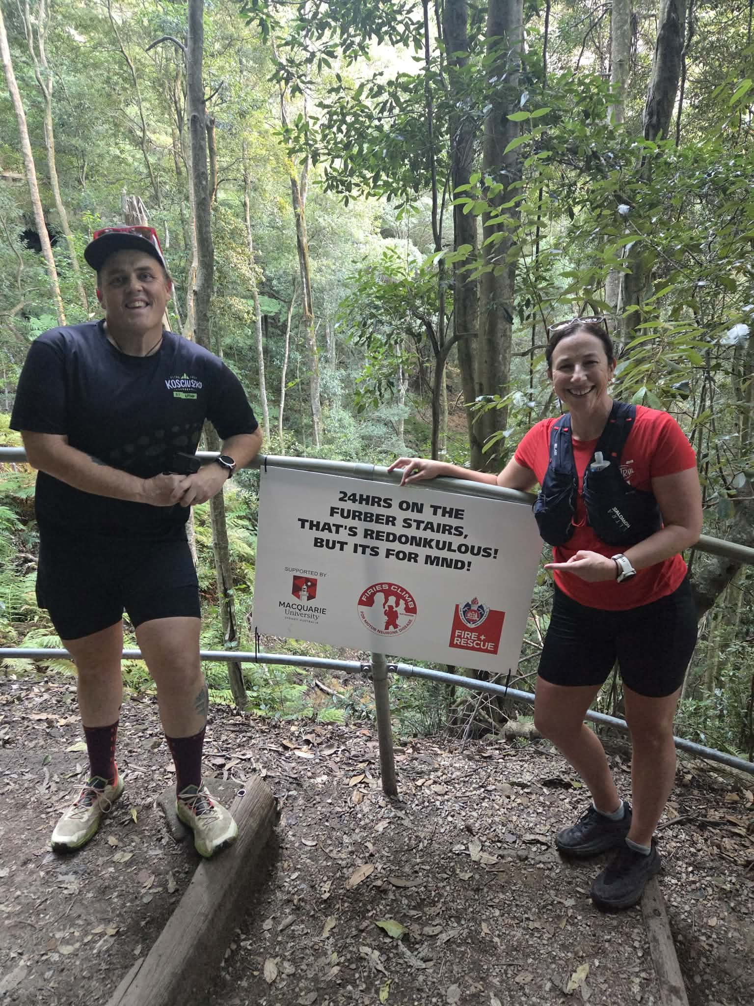The 2026 Firies Climb For MND | DCR AidStation 060