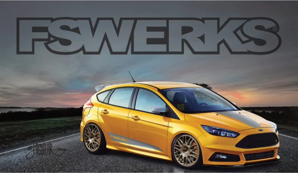 Ford Focus ST by FSWERKS Looking for the best balance of handling and power, FSWERKS has created this well-refined Focus ST. Keeping the exterior clean was a priority; the only changes you will see here are sideskirts, a front splitter and a more ag…