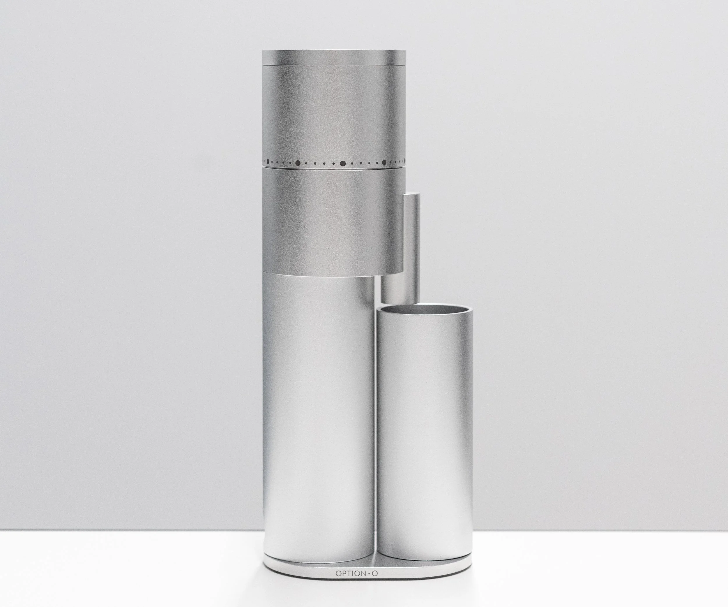 Option-O Lagom mini, 48mm Moonshine burr, Type-A, Silver