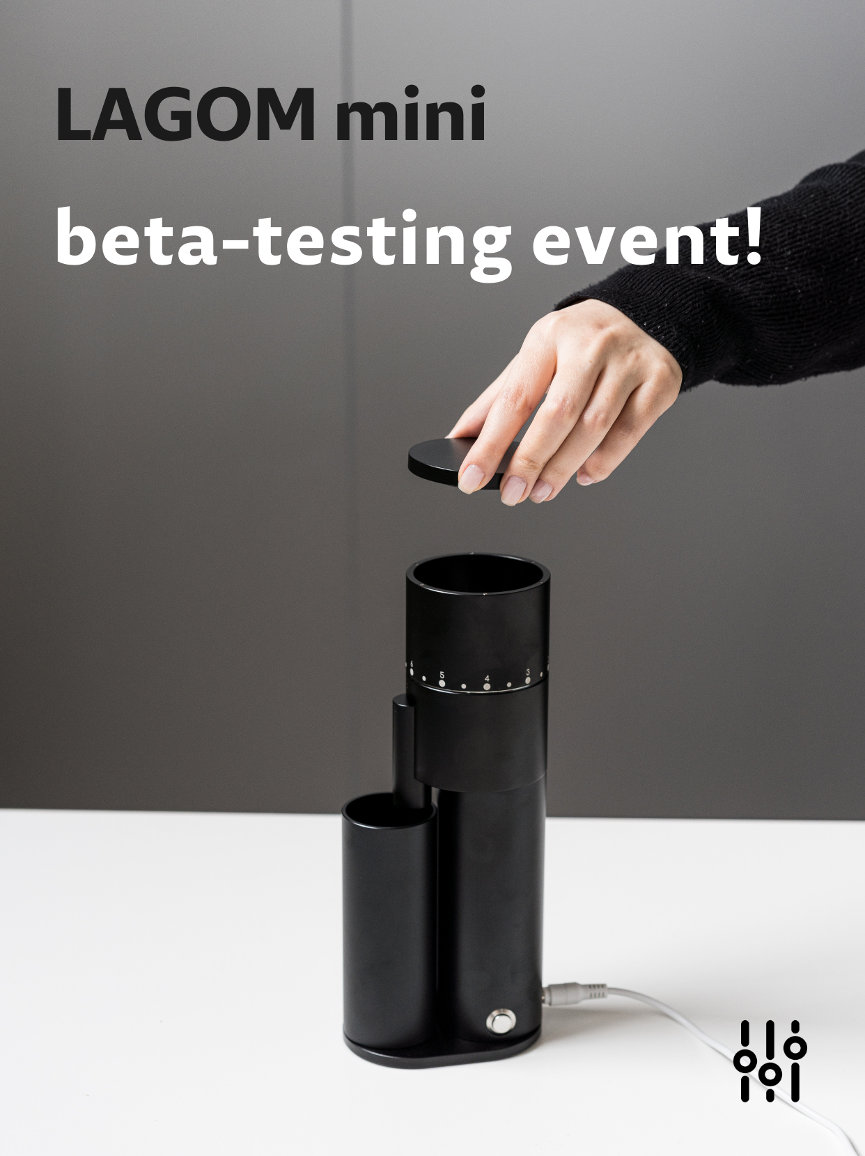 LAGOM Mini Moonshine Burrs - Beta Testing Event — OPTION-O