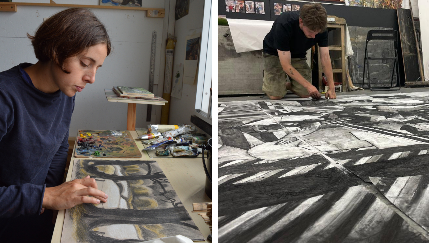 Artist Coffee Morning with Daisy Nutting and Olly Williamson