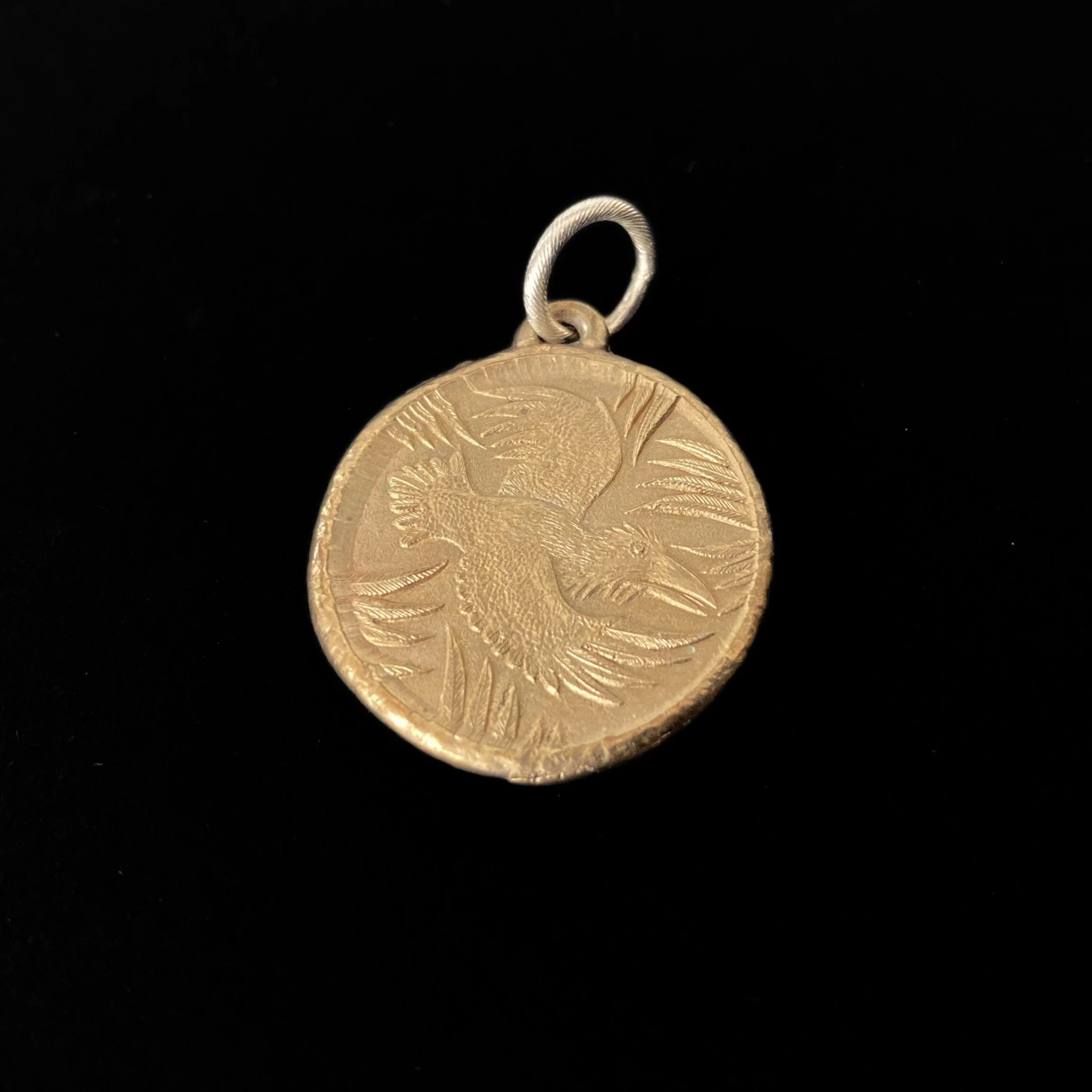 Malcolm Appleby: Raven Pendant (Bronze)