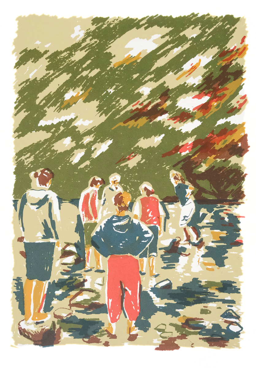 Esther Douglas: The Paddlers