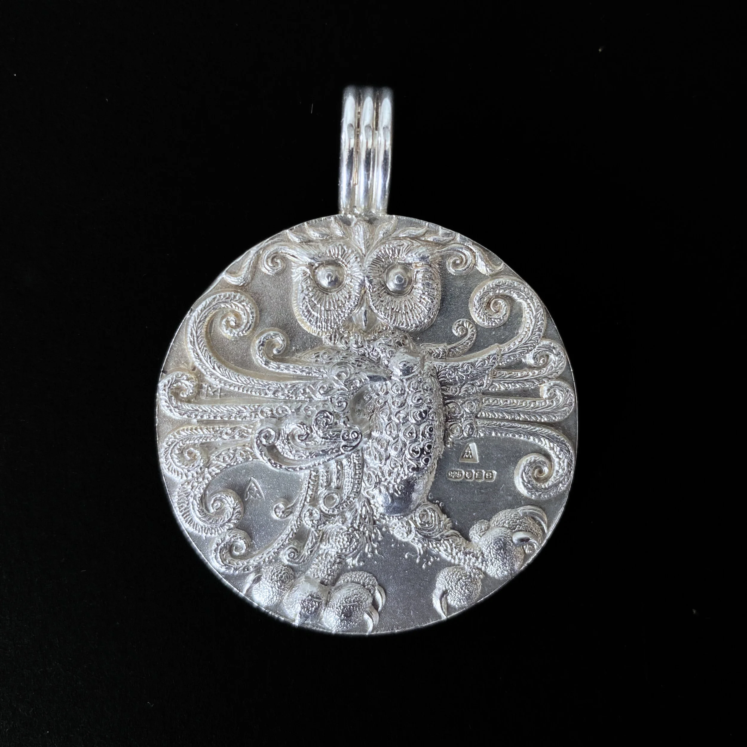 Malcolm Appleby: Owl 'Mr Proudfoot' Pendant