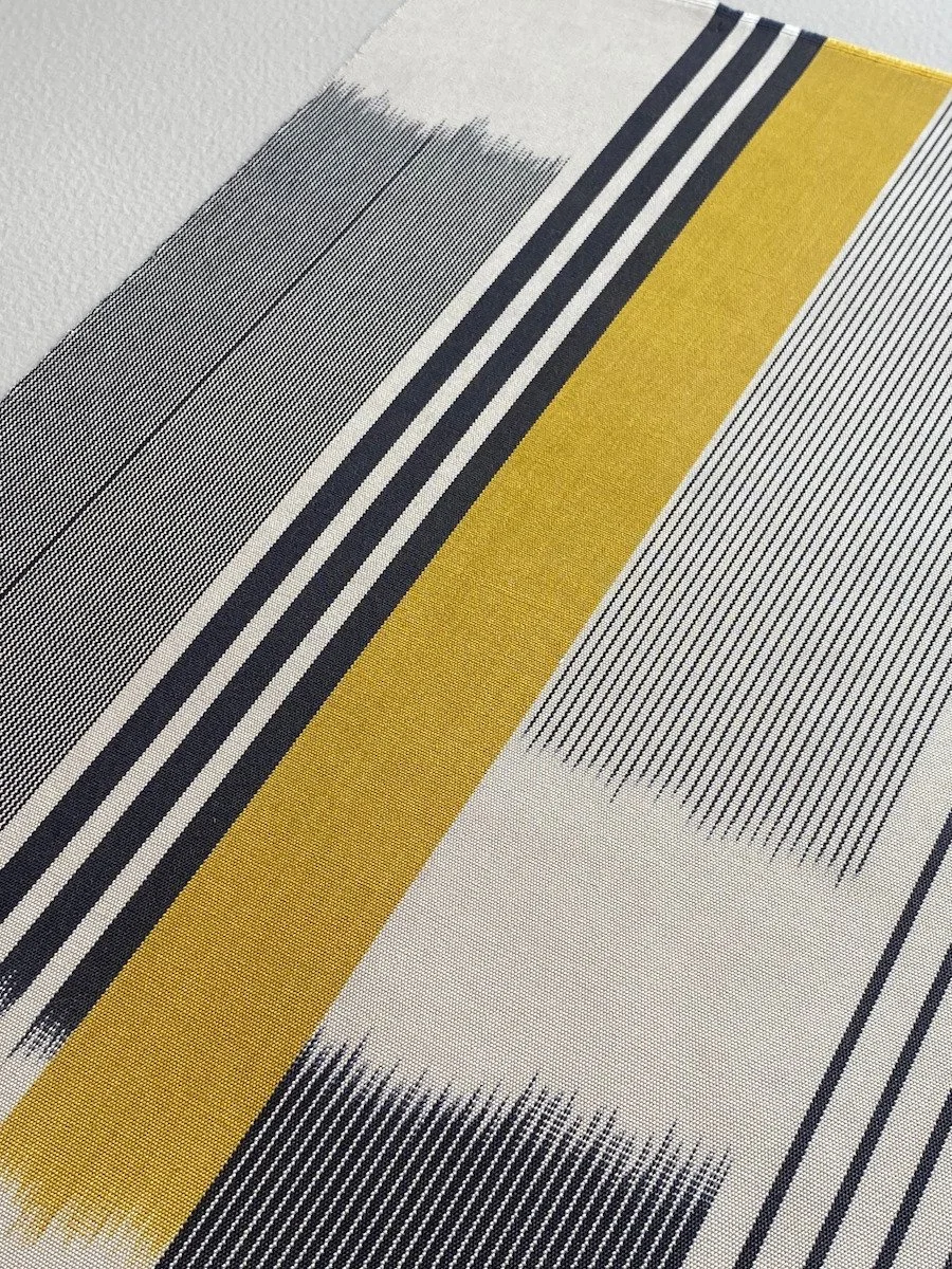 Mary Restieaux - IKAT silk hanging yellow (detail 1).jpg