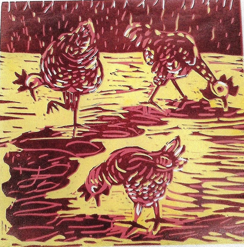 Felicity Cormack: Three French Hens