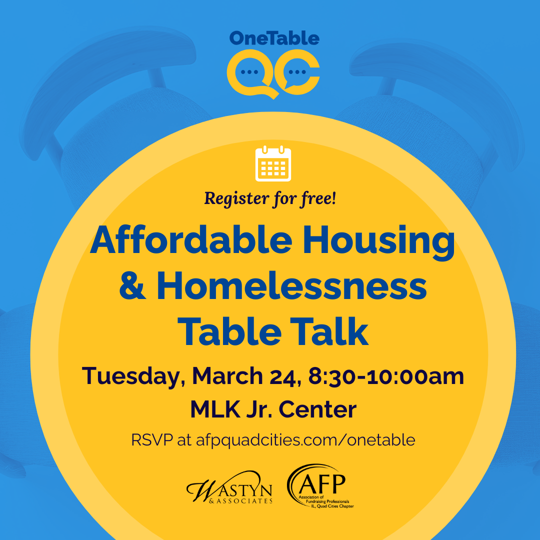 OneTable QC: Affordable Housing and Homelessness Table Talk 