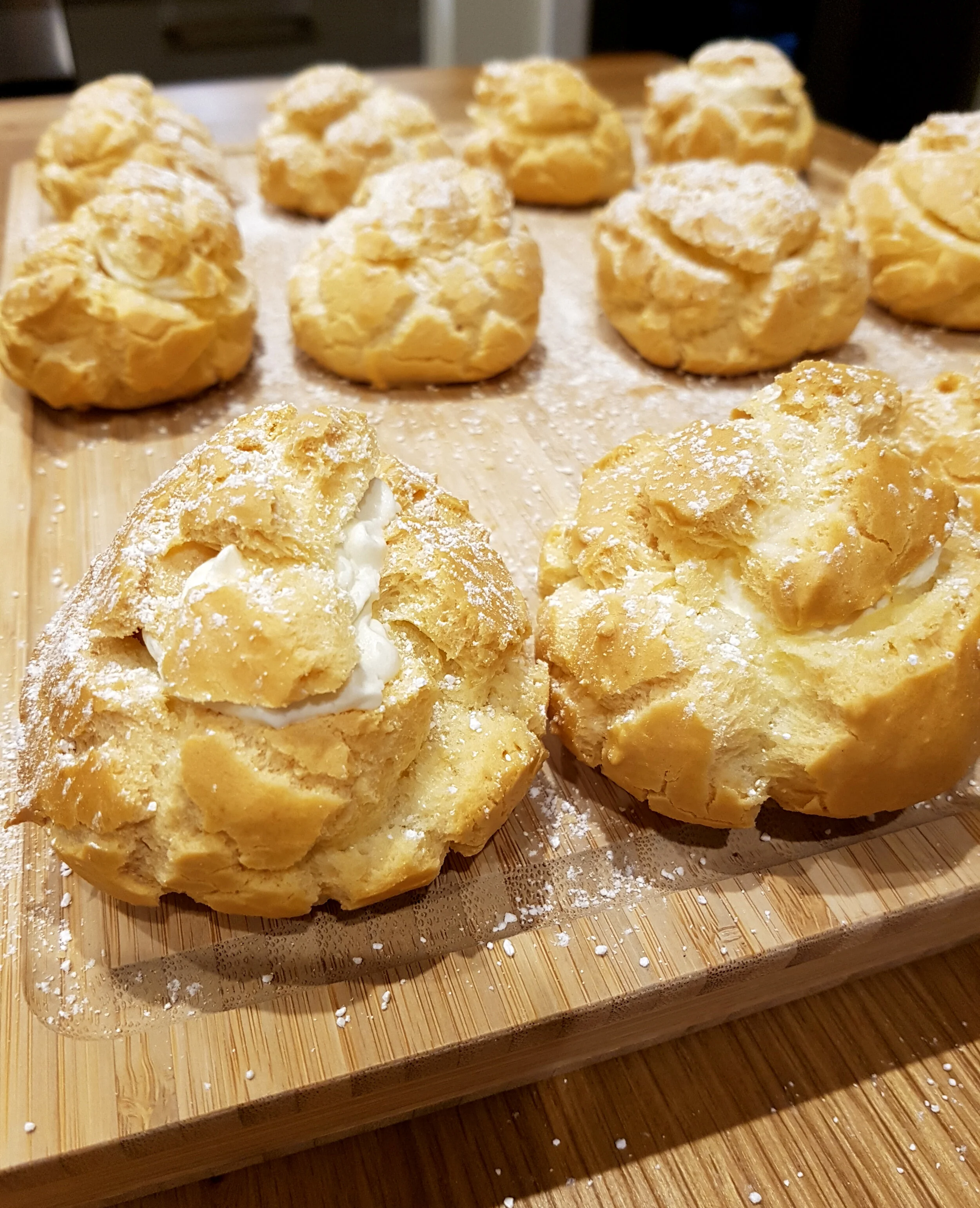 Chuffed with my Choux Puffs