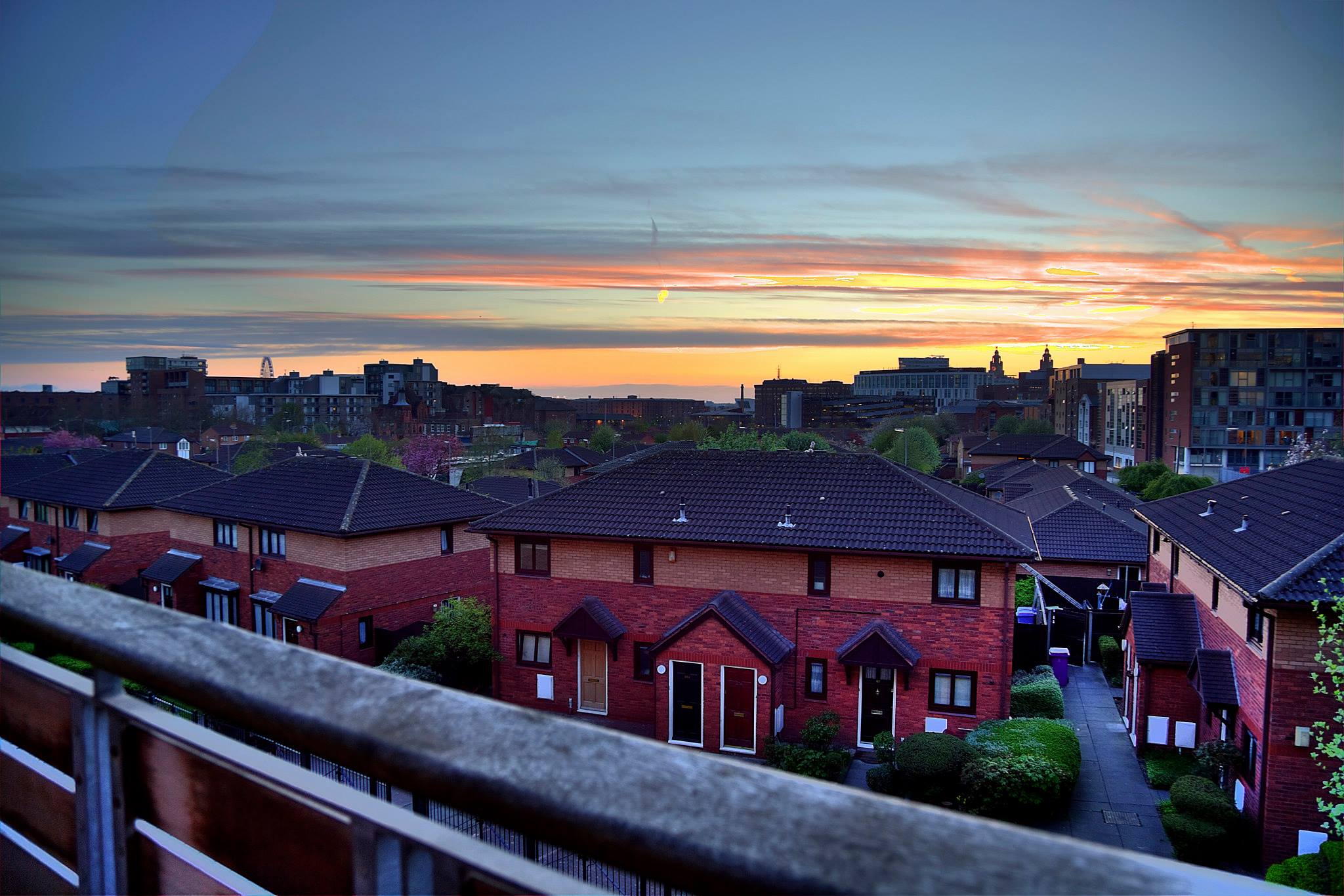 HDR Photography Liverpool Skyline