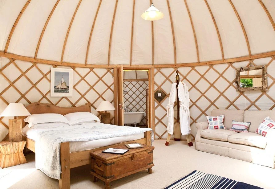 Tierra Sagrada yurt residence