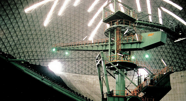 66m dome for coal storage, Tuntex, Taiwan