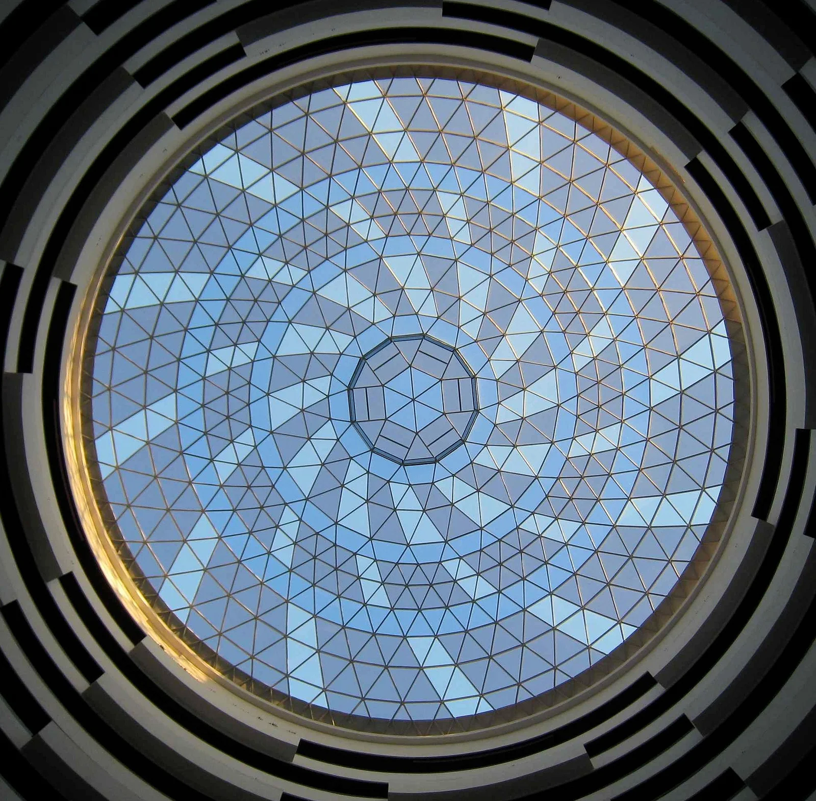 Beautiful near the beach: Hyatt Cancun's 37m glass-clad Lamella skylight