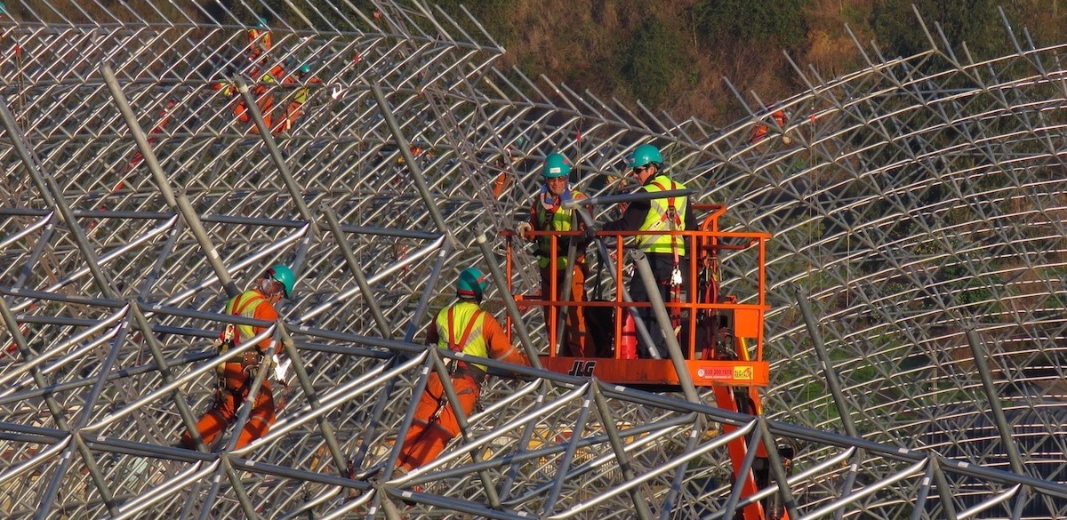 Mano de obra local con un record perfecto en seguridad