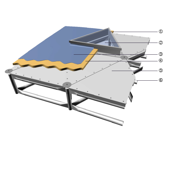 Triangular Panel Skylight