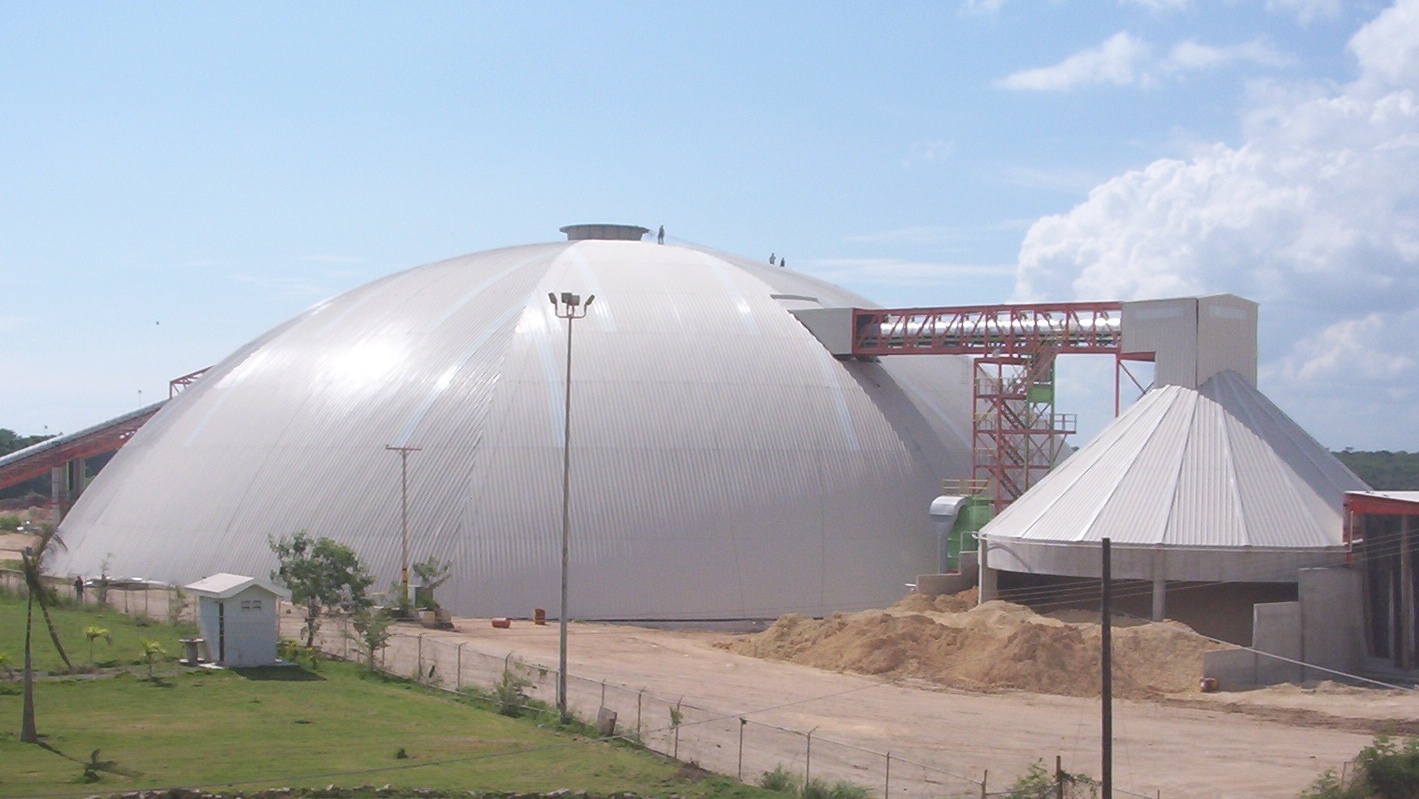 Almacenamiento de materia prima de 110m