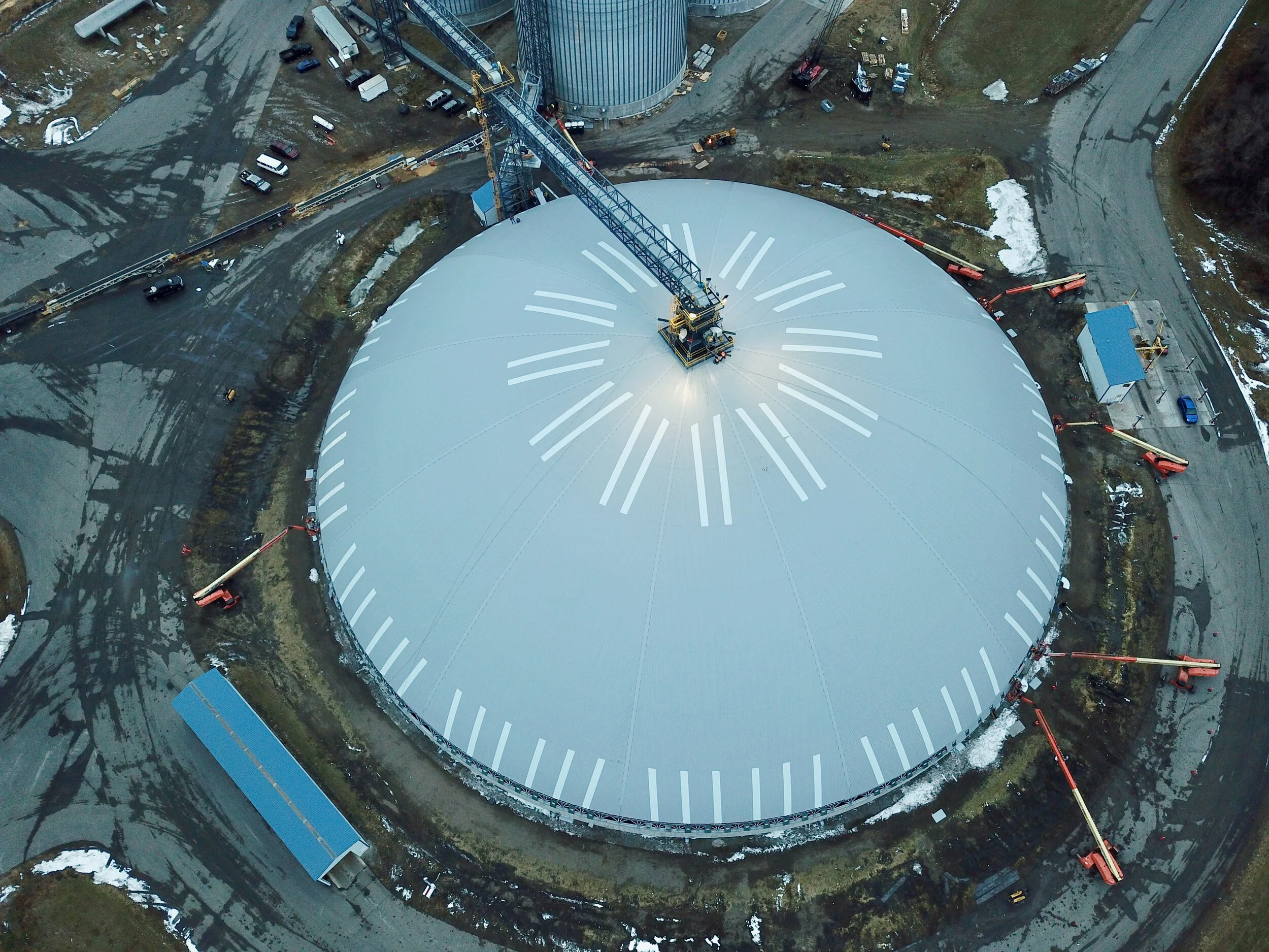 Introducing Agridome™, Modern Storage for Grain Piles