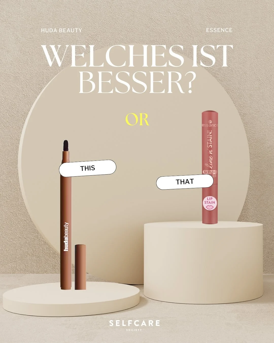 Welches Produkt ist besser &ndash; This or That? 🔍
 Huda Beauty Lip Stain vs. Essence Lip Stain im direkten Vergleich 📌

Beide Lip Stains haben ihre Vor- und Nachteile. Sie wurden zwar mit vielen identischen Inhaltsstoffen deklariert und setzen bei