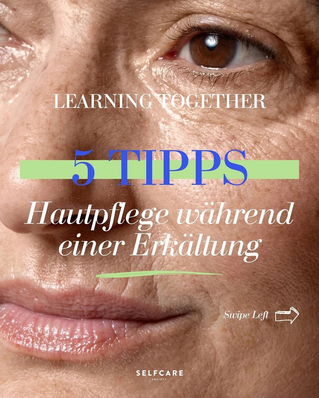 Learning Together: 5 Tipps f&uuml;r eure Pflegeroutine w&auml;hrend einer Erk&auml;ltung 🤧

Hier findet ihr eine kompakte Zusammenfassung einfacher, aber wirksamer Tipps, die eure Haut w&auml;hrend einer Erk&auml;ltung unterst&uuml;tzen k&ouml;nnen 